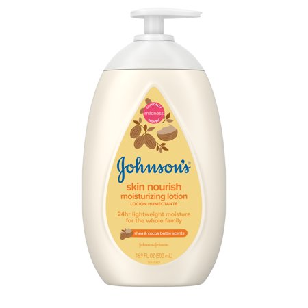 Johnson's Moisturizing Baby Lotion, Shea & Cocoa Butter, 16.9 fl. oz