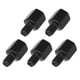 thumbnail image 1 of 5Pcs 10mm RH a 8mm RH Motocicleta Retrovisor Espejo Adaptador Negro, 1 of 1