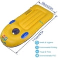 thumbnail image 1 of Inflatable Surfboard Floating Bodyboard with Handles Pool Rafts Row Double Air Chamber Boarding Summer Ocean Bed, 1 of 4
