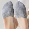 thumbnail image 6 of Invisible Lace Not Show Half Toe Socks With Slingback Breathable Cotton Liner Socks For Women Casual Shoe Hosiery, 6 of 8