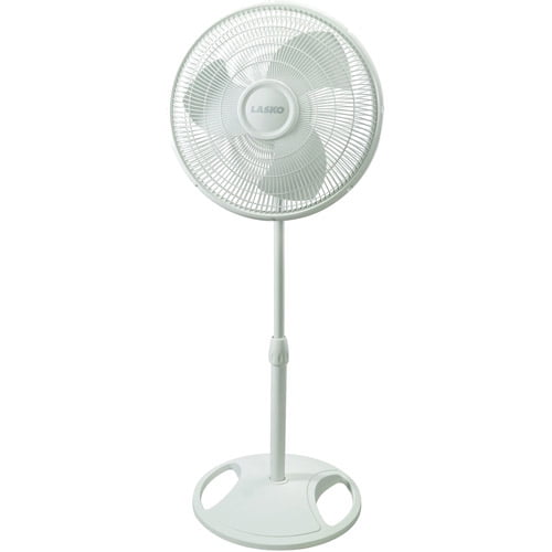 Lasko 16" Oscillating Stand Fan in White by Lasko Products