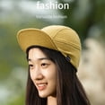 thumbnail image 5 of AONIJIE M40 Unisex Winter Warm Wool Knit Ear Hat Solid Colour Foldable Brim Hat Elasticated Back, 5 of 9