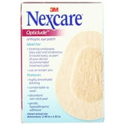 2-Pack 3M 1537 Nexcare Opticlude Orthoptic Eye Patch Junior 2.44 in. x 1.8 in. (2 Boxes of 20)