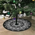 thumbnail image 2 of FMSHPON Boho Style Xmas Christmas Tree Skirt Stand Mat for Holiday Party Decoration Indoor Outdoor 48 inches, 2 of 3