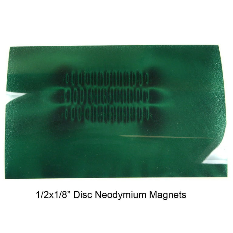 Onset pålidelighed statsminister CMS Magnetics 4"x6" Green Magnetic Viewing Film - Magnet Paper for Showing  Magnetic Field - Walmart.com