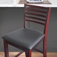 thumbnail image 4 of Tabouret de bar à dossier style échelle Moore, 4 of 8