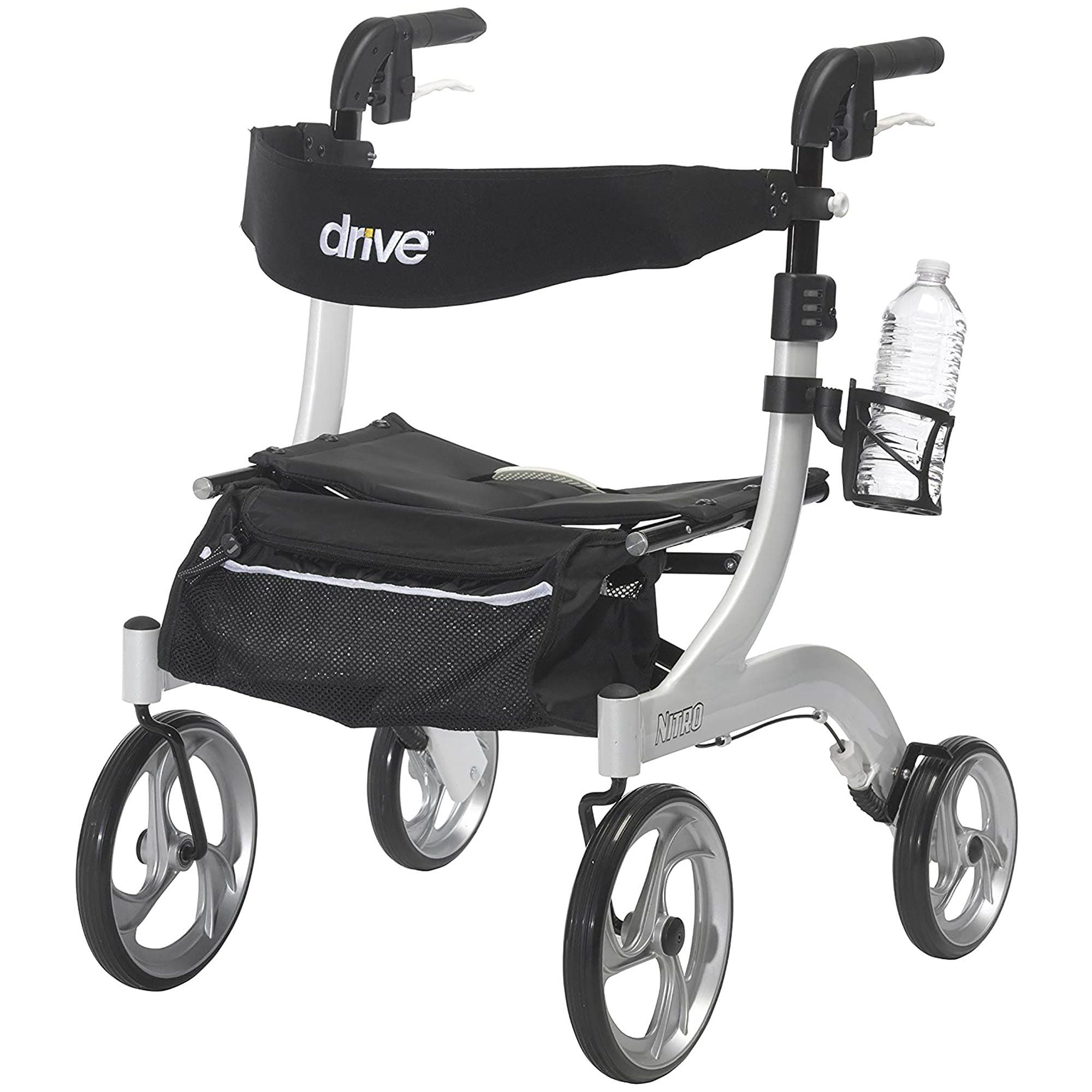 drive Nitro Rollator Cup Holder Attachment, Black, Universal (Sold as EA/1)