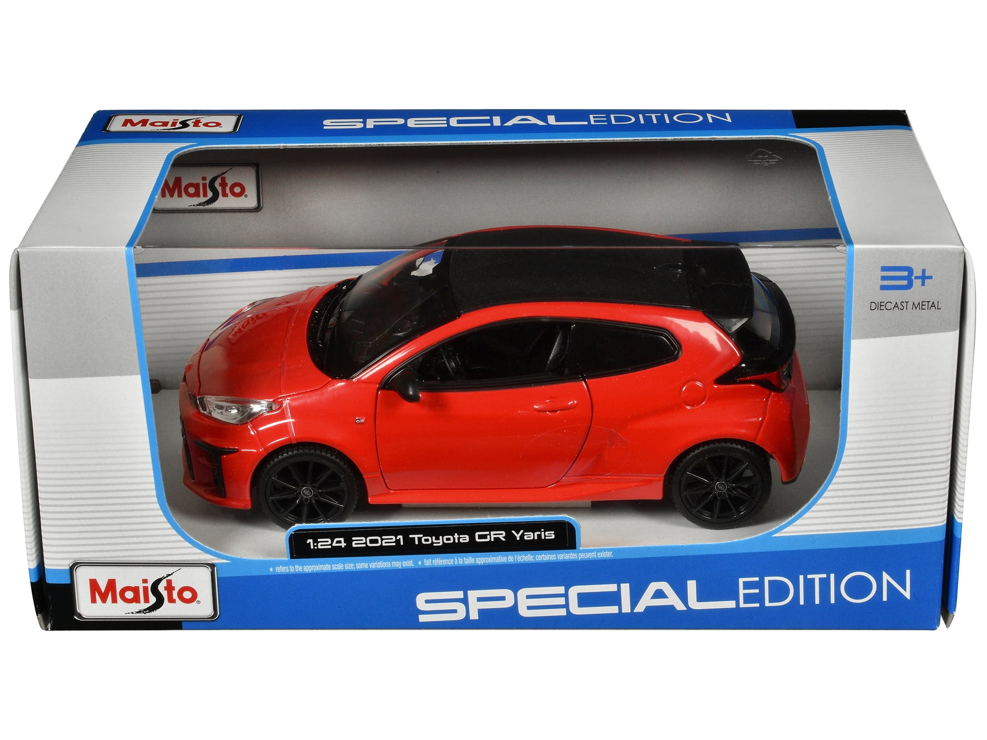 1/18 Toyota Yaris GR Red Otto - New 2021 Model | OT1003