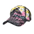 thumbnail image 2 of Lroveb Women Men Baseball Caps Casual Summer Printed Adjustable Outdoor Sunshade Visors Hat Trucker Hat, 2 of 3