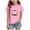 Pink, variant on Enyan Kids Halloween Shirt Kid Ghost Shirt Short Sleeve Cute Tees Top Halloween Shirts Girls(Size 3-4 Years)