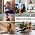 thumbnail image 3 of Pilates Socks with Grips for Women Yoga Socks Barre Socks Non Slip Socks, 3 of 3