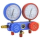 thumbnail image 3 of Herramienta de diagnóstico de refrigeración para aire acondicionado y aire acondicionado, manómetros de doble colector, juego de válvulas R22 R134a, 3 of 13