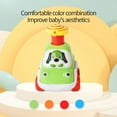 thumbnail image 4 of Toddler Animal Car Toys for 1-3 Year Old Boys, Press and Go Cartoon Truck Educational Toys for 1 Year Old Boy, Pull Back Cars for Baby Gift Toys 12-24 Months, 4 of 9