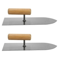 2pcs Drywall Smoothing Spatula with Practical Design for Home Use Handheld Plaster Board Tool Steel
