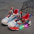 thumbnail image 5 of Kids LED Light Up Sneakers Boys Running Shoes Lightweight Sport Outdoor Walking Shoes for Boys Christmas Birthday Children Show Gift (Toddler/Little Kid/Big Kid), 5 of 21