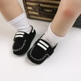 thumbnail image 4 of Bnwani Children'S Casual Shoes Infant Kids Shoes Baby Boys Soft-Soled Casual Shoes Black Size 0-6 M, 4 of 9