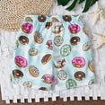 thumbnail image 4 of Kiijoy Toddler Boys Summer Shorts Casual Donut Print Soft Comfy Loose Shorts, Sizes 2-14, 4 of 6