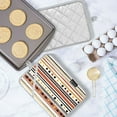 thumbnail image 5 of Yayeee Pot Holders Kitchen Heat Resistant with Pocket 7"x9.8" Cotton Oven Cooking Hot Pads, Brown Abstract Dots, 5 of 7
