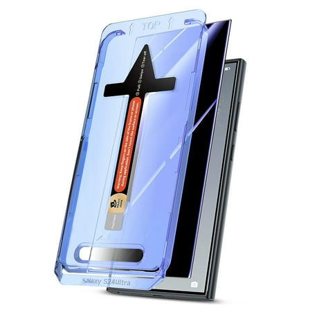 Anti-Spy Screen Protector for Samsung Galaxy S22 Plus, with Auto-Aligh Install Kit Bubble Free Anti-Scratch Privacy Protection Case Friendly Anti-Fingerprint Tempered Glass Screen Protector