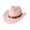 Pink, variant on ZHOGXU Trendy Western Cowboy Hat Heart Applique Kids Boys Girls Outdoor Play Wear