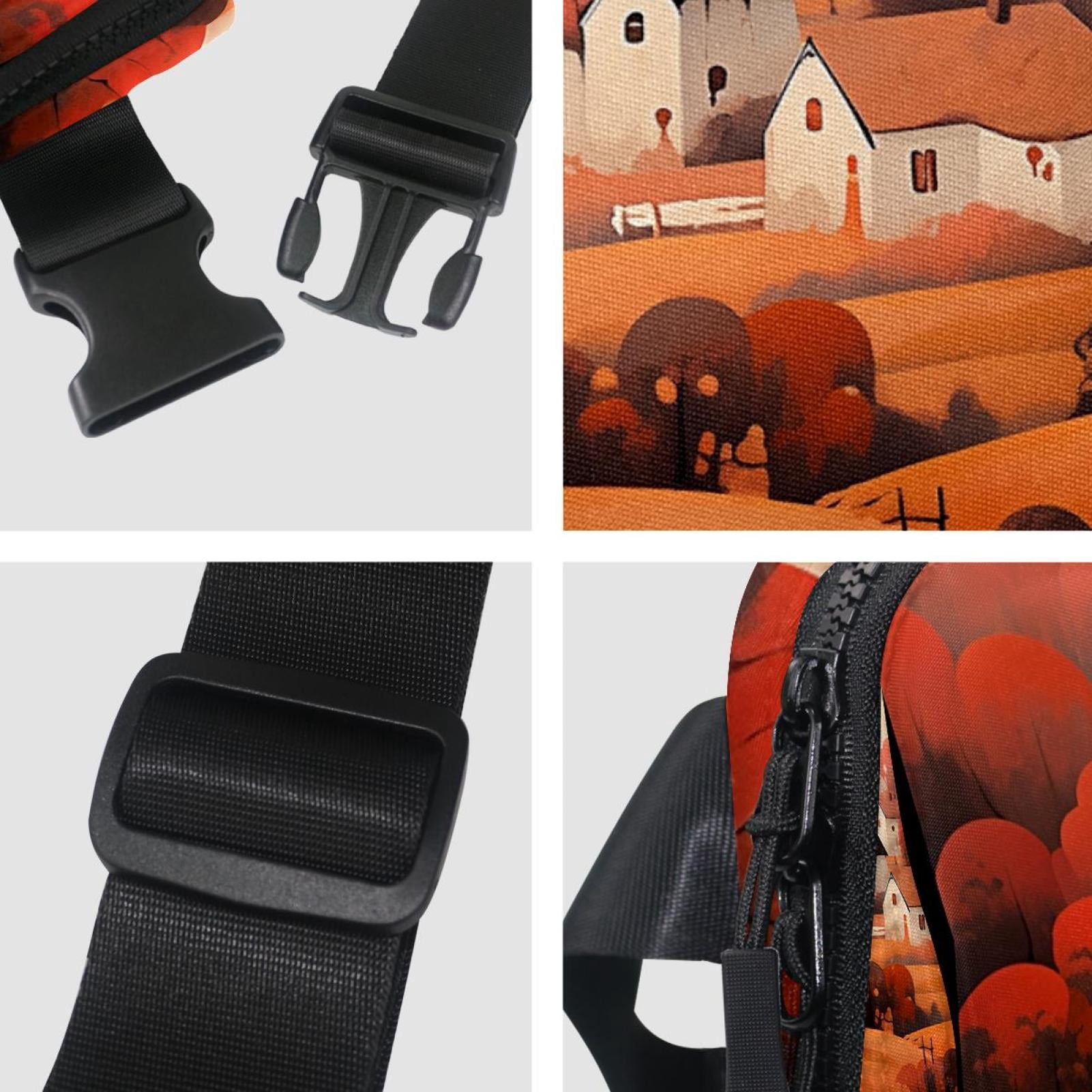 Cartoons Lightweight Adjustable Fanny Pack with Extension Strap - Unisex Crossbody Bag Fanny Bag