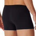 thumbnail image 4 of SCHIESSER Pantalones cortos para hombres, paquete de 2 - Pantalones, Boxer, Essentials, Cotton Stretch Negro M (Medium), 4 of 4