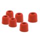 thumbnail image 2 of 3 pares de almohadillas de espuma viscoelástica para auriculares con aislamiento de ruido para accesorios de auriculares rojo jinwen Puntas de auriculares de repuesto, 2 of 7