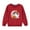 Red, variant on Odeerbi Kids Boys Girls Halloween Ghost Crewneck Sweatshirts Fall Winter Cotton Sweatshirt Kids Kids Cute Solid Color Halloween Print Long Sleeve Sweatshirts Top Kids Clothes Orange