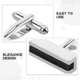thumbnail image 3 of PENIKOKO 1 Pair Black Sleeve for Men, French Shirt Jewelry, Fade Resistant, Stylish and Design, 3 of 8