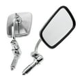 thumbnail image 1 of 2PCS -Rennfahrer CNC Espejos Retrovisores Que Se Ajustan a de La Manija de 7/8 Pulgadas de Plata shamjiam Espejo retrovisor Cafe Racer, 1 of 5
