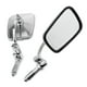 thumbnail image 1 of 2PCS 7/8 "Espejos retrovisores de extremo de barra de manija de material acero inoxidable para motocicleta Plata1 Yotijar Espejo retrovisor Cafe Racer, 1 of 5