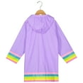thumbnail image 2 of Puddle Play Little Boys and girls Hooded Rain Slicker Unicorn, Frog Design Size 8-9, 2 of 5