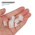 thumbnail image 3 of EXHUMKY 100Ud Wedges Plásticos Con Tornillos Para Reparar De Cajones Y Muebles, 3 of 8