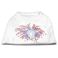 thumbnail image 4 of Pet Dog  Cat Shirt Rhinestone, "Fireworks", 4 of 10