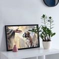 thumbnail image 5 of Lotusprinthandmade Jesus Boxer Memorial Canvas 1.5in 24" x 16", 5 of 5