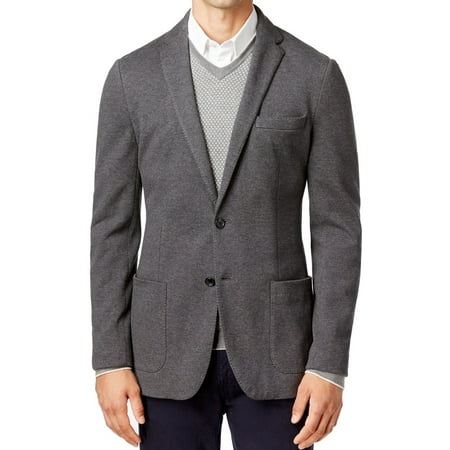 Michael Kors - NEW Gray Mens Size 38R Slim Fit Double Knit Blazer ...