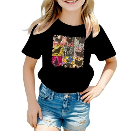 

Tops for Teens America Flag Shirts 4Th Of July T Shirt Patriotic Tee Outfits Jackets for Girls