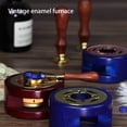 thumbnail image 2 of Bewildely Horno de cera hecho a mano con sellado Retro, estufa, olla de madera, autoensamblaje, calentador para quemar, invitación de Juguetes de construcción tipo5, 2 of 6