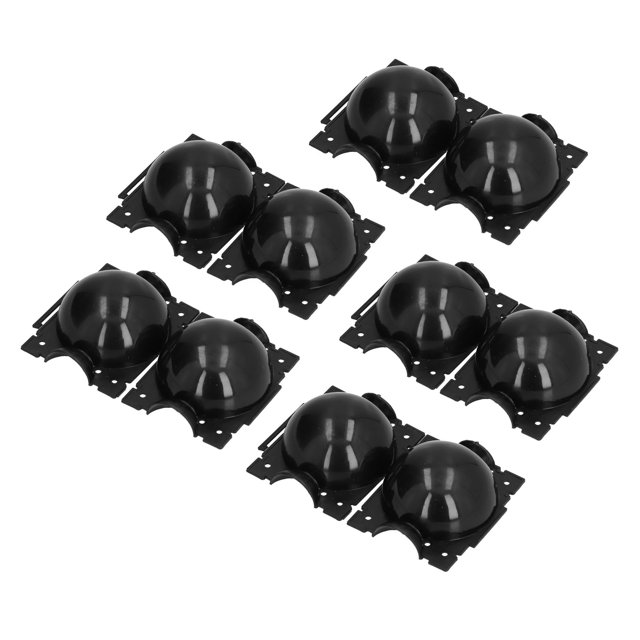 Filfeel High Pressure Propagation Ball,10Pcs 12cm Plant Rooting Device High Pressure Propagation Ball Grafting Breed Box Black,Rooting Ball Grafting Tools