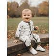 thumbnail image 5 of BemeyourBBs Newborn Baby Boy Girl Hunting Duck Outfits Mallard Romper One Piece Long Sleeve Zip Jumpsuit Spring Fall Winter Clothes, 5 of 9
