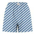 thumbnail image 4 of Nuoqisi Womens Boxer Shorts Casual Stripe Lounge Summer Fashion Basic Pants Y2K Beach Outfits 2026, 4 of 5