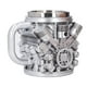 thumbnail image 5 of Taza, Taza de Café de Resina de Acero Compacta inoxidable para el Presente, 5 of 7