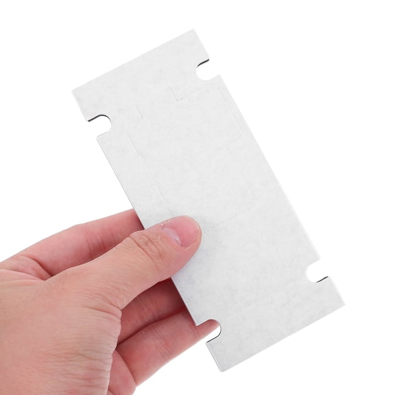 UPOUART 10Pcs White Doorbell Adhesive Mount No Drill Installation for Video Doorbell Smooth Surfaces