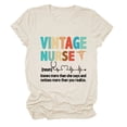 thumbnail image 5 of Letter Printed Women's Round Neck Short Sleeves, 5 of 11