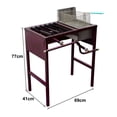 thumbnail image 2 of Freidora De Papas Tina, Parrila Y Plancha Inoxidable Cocina Javaz CO-FREPAR, 2 of 4