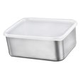 thumbnail image 4 of Contenedores de Almacenamiento de Alimentos de Acero inoxidable 304 con tapa, Caja de Almacenamiento Cuadrada para Cocina, Contenedor de Almuerzo para Nevera, PÍCnic Al Aire Libre, 4 of 8