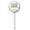WRny-2, variant on Eveokoki 9.2x9.2 Inch Aluminum Please Do Not Pick Flowers Garden Stake, Butterfly Floral Round Yard Sign, Outdoor Lawn Decorative Marker for Garden, Patio, Yard