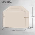 thumbnail image 1 of Lefu Housse Imperméable pour Barbecue Extérieur BBQ au Gaz 210D Robuste 57 67 72 Pouces, 1 of 9