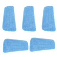 thumbnail image 1 of Mop Cloth Replacement5PCS Microfiber Flat Mop Mop Pads Microfiber Mop Pad Extended Durability, 1 of 5