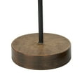 thumbnail image 5 of 14", 12", 10"H Brown Metal Bird Sculpture with Round Bases, by DecMode (3 Count), 5 of 12